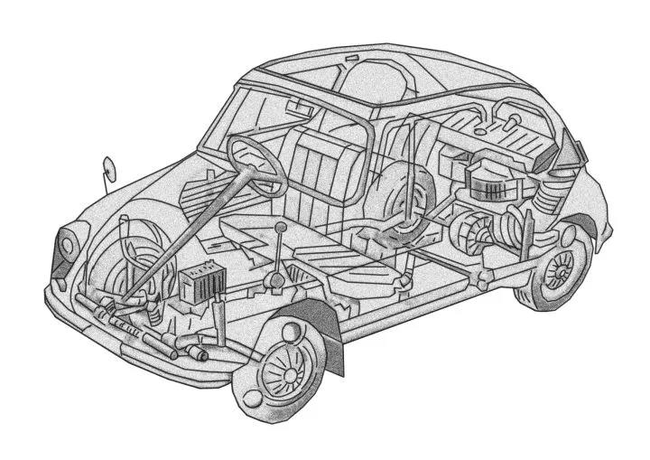 【斯巴鲁·历史】上榜工业遗产名录的瓢虫车SUBARU 360解密