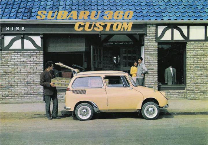 【斯巴鲁·历史】上榜工业遗产名录的瓢虫车SUBARU 360解密