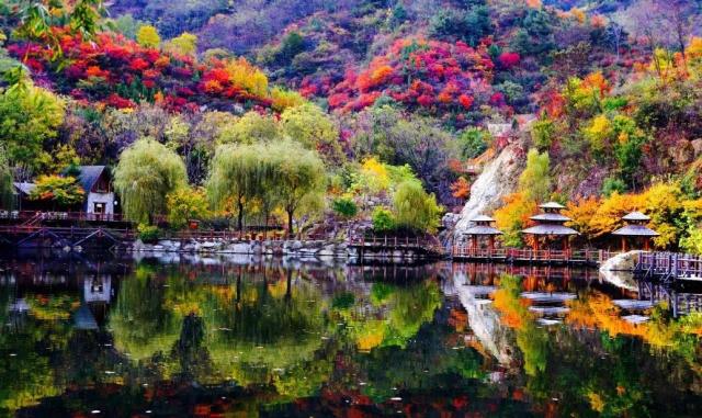 今天的C位给济南九如山！是谁在这里打翻了调色盘？