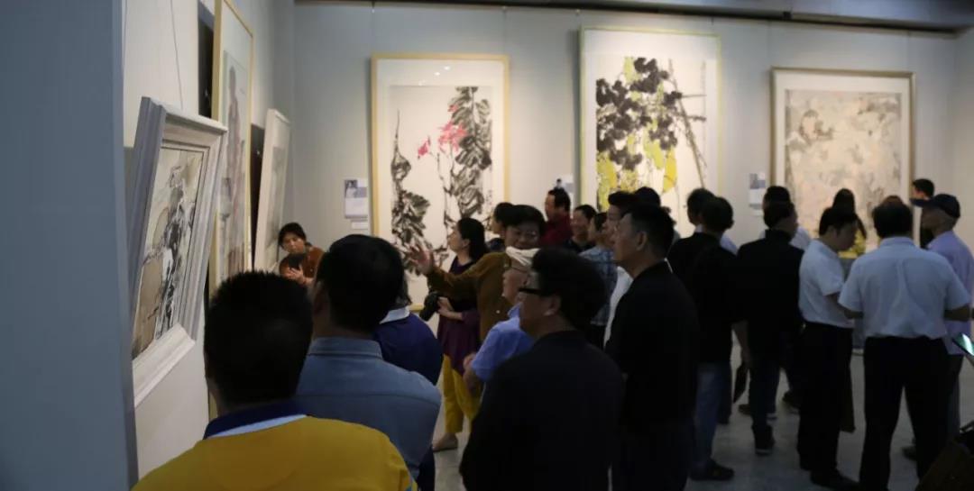 “齐鲁画风·山东画院作品展”昨日在福州隆重开幕