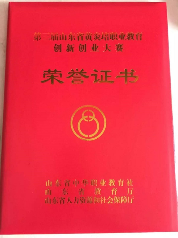 山东力明学院斩获山东省黄炎培职业教育创新创业大赛一等奖