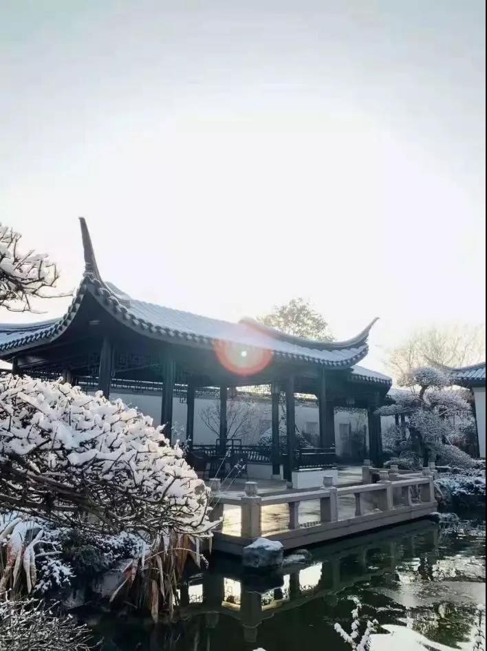 齐鲁酒地开启最美雪景模式，带上家人来酒地赏醉美的雪