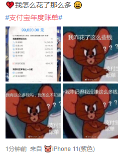 支付宝年终“算总账”，引发网友“账单式小康”疑惑