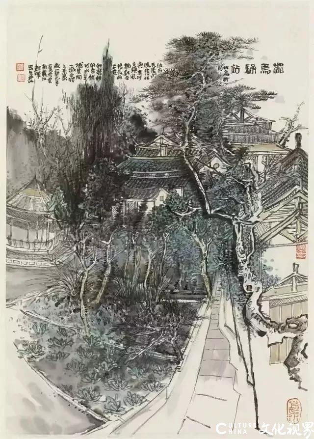 山东画家常朝晖《巴蜀记游》——四川青城山写生纪实