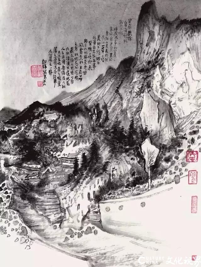 山东画家常朝晖《巴蜀记游》——四川青城山写生纪实