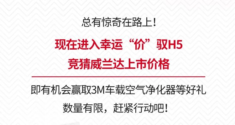 猜猜广汽威兰达上市什么价？2月28日相约赢好礼