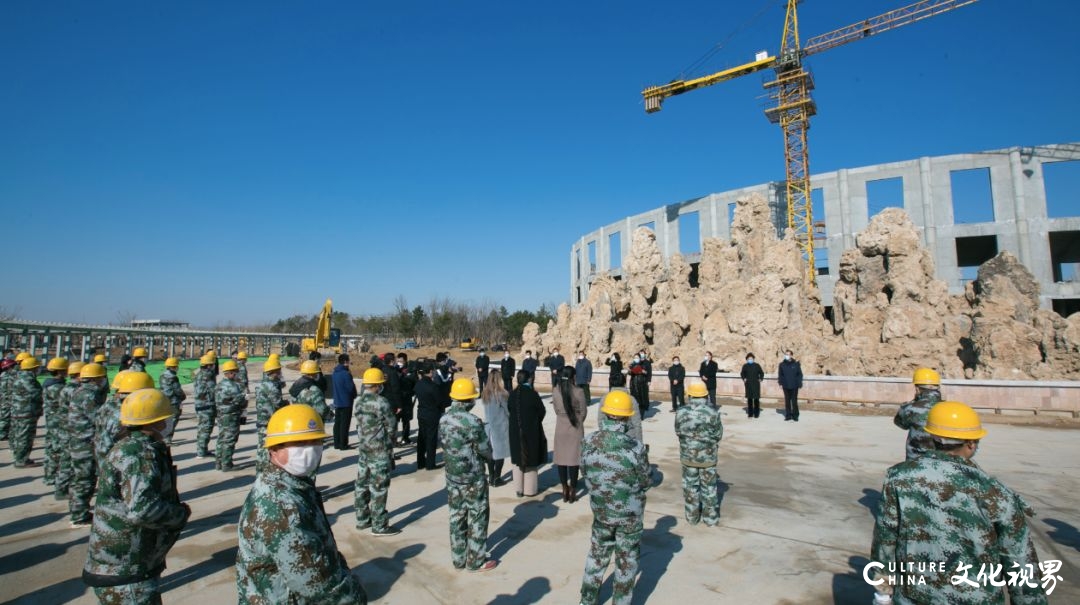 严把防疫关键点，齐河动植物科教基地、齐河博物馆群两大重点项目全面复工