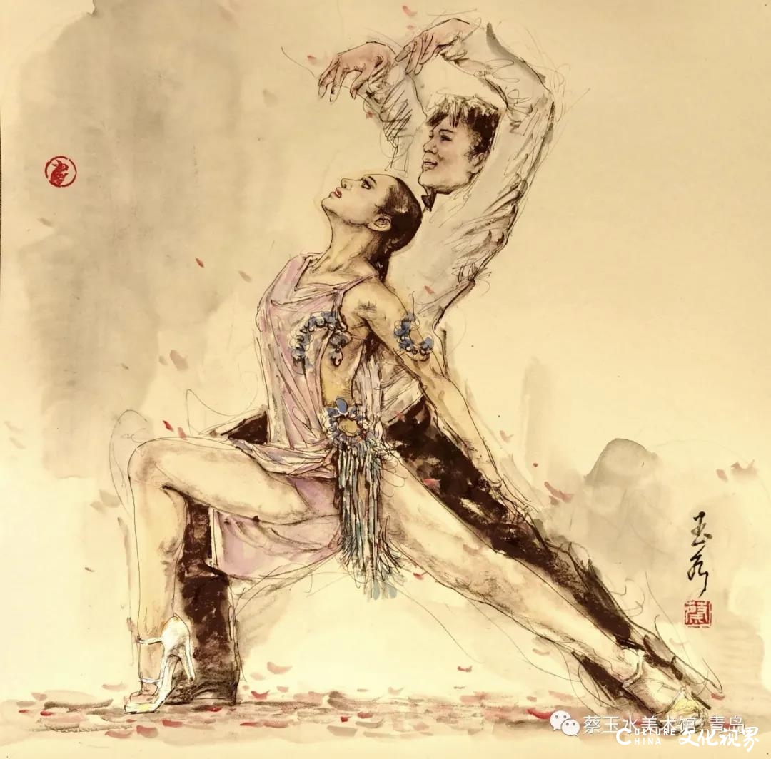 跟我起舞——北京画院副院长蔡玉水艺术作品赏析