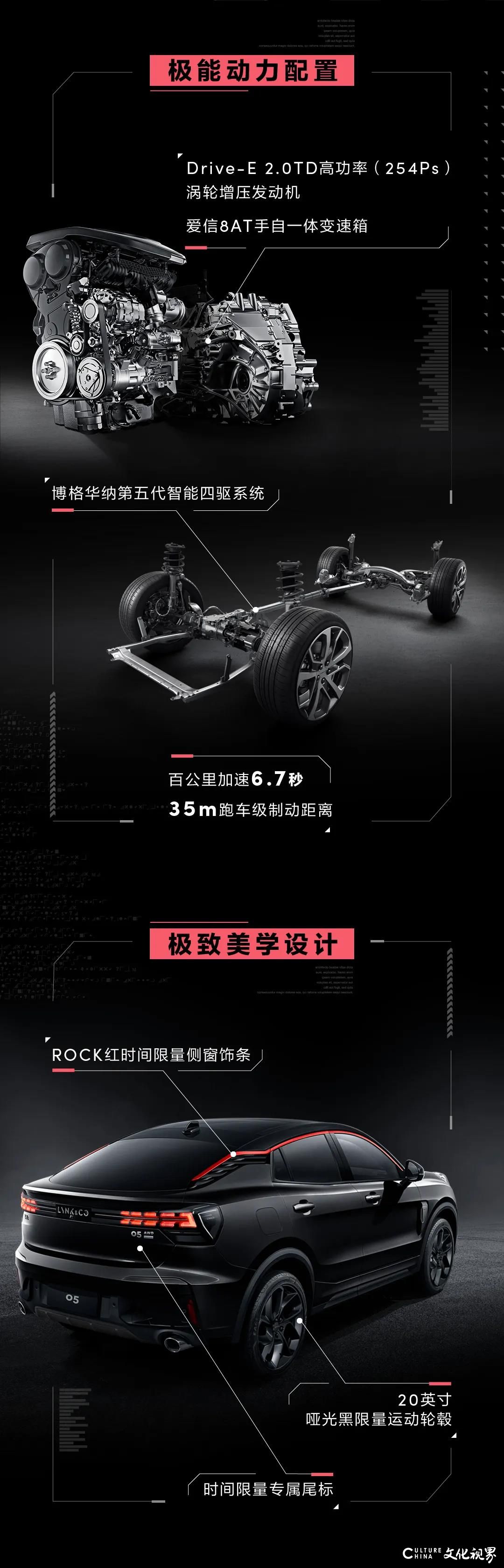 极能动力配置  极致美学设计——领克05全系预售开启  预售价18-22万元