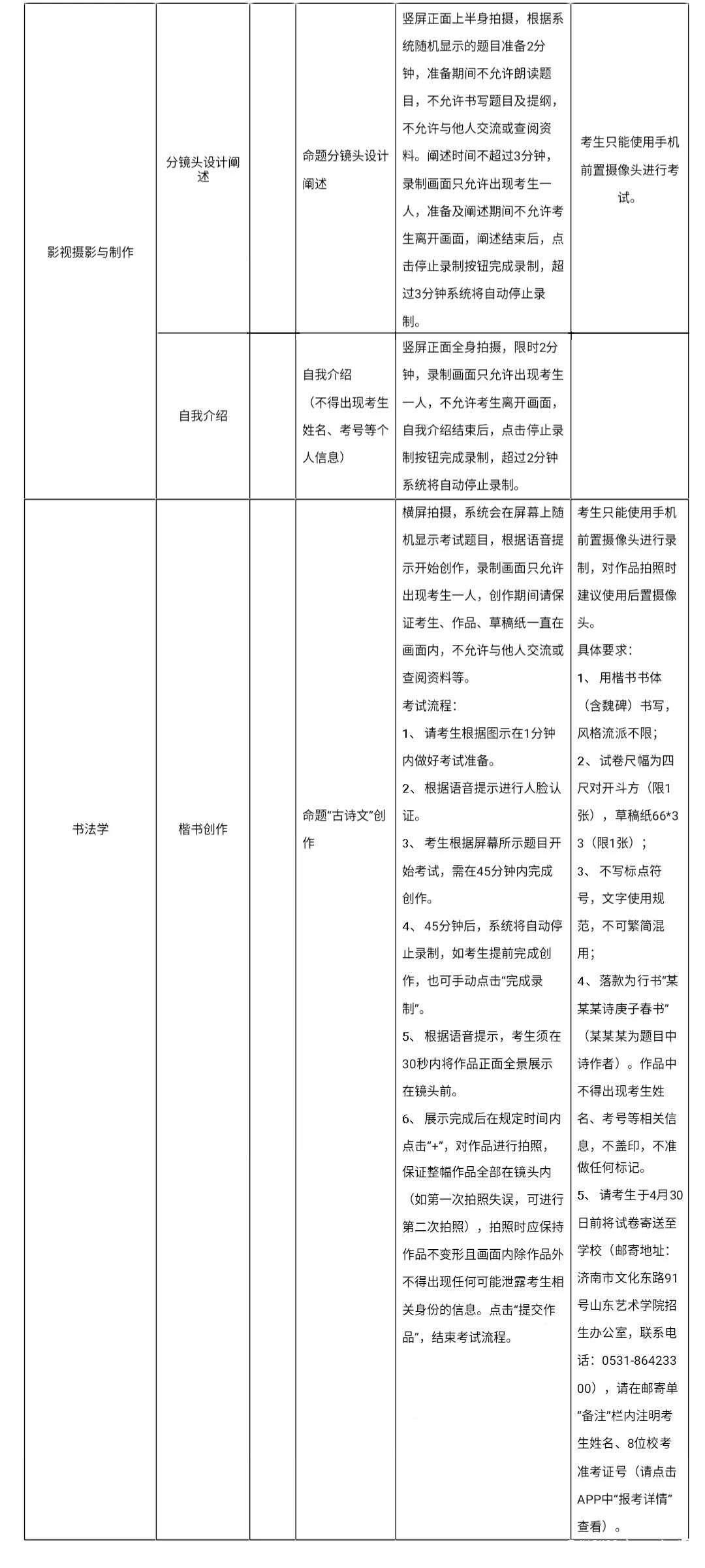 线上考试+线下考试，山东艺术学院调整2020年本科专业招生考试实施方案