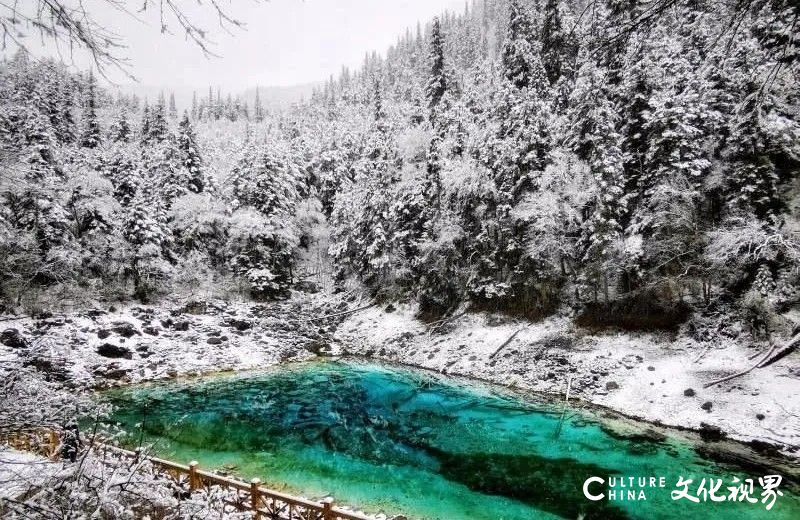 湖水与雪景交相辉映，九寨鲁能希尔顿度假酒店邀你来邂逅一场春日“冰雪奇缘”