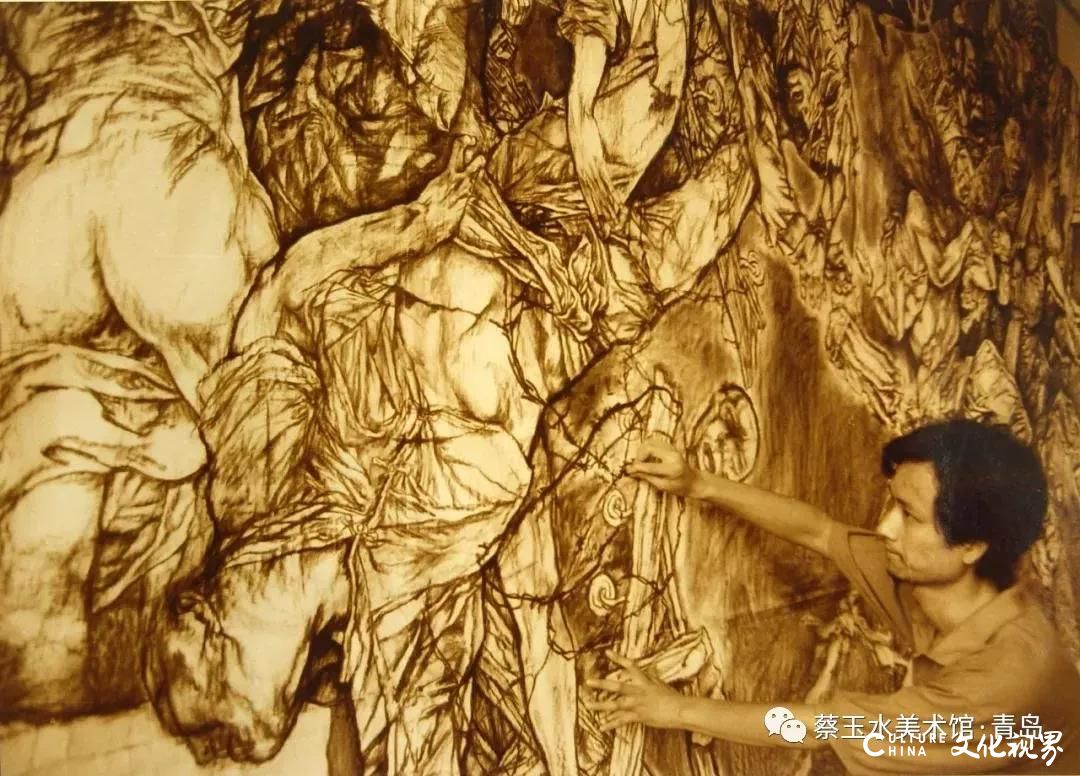 青岛蔡玉水美术馆|著名艺术家蔡玉水：绘画创作让自己变成一个有民族气魄、有历史担当、有时代责任的人