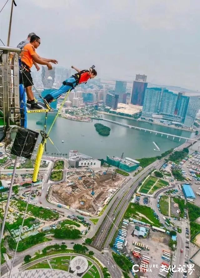 想腾云驾雾、想驭风飞翔？银座天蒙景区极限蹦极体验已正式对外开放