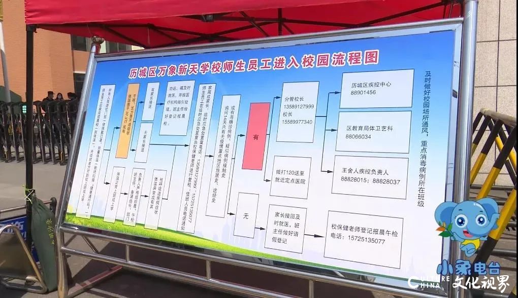 有条不紊  科学防护  步入正轨——万象新天学校初三开学平稳有序