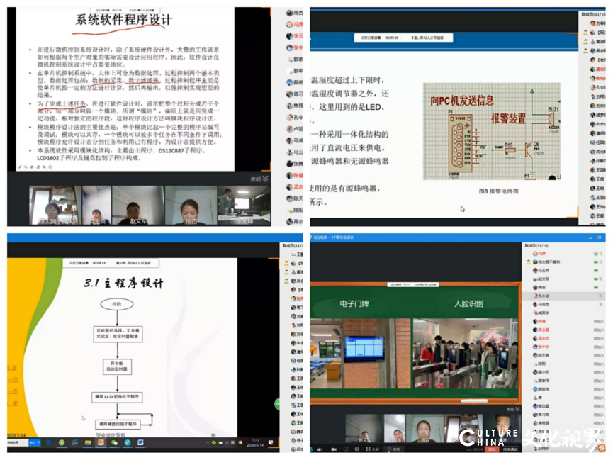 返校延期  答辩不延期——山东工程职业技术大学信息工程学院学生毕业论文“云答辩”