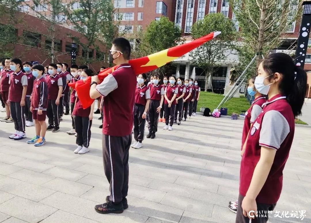 经过133天的离别   师生终于相见——5月24日济南托马斯学校喜迎开学