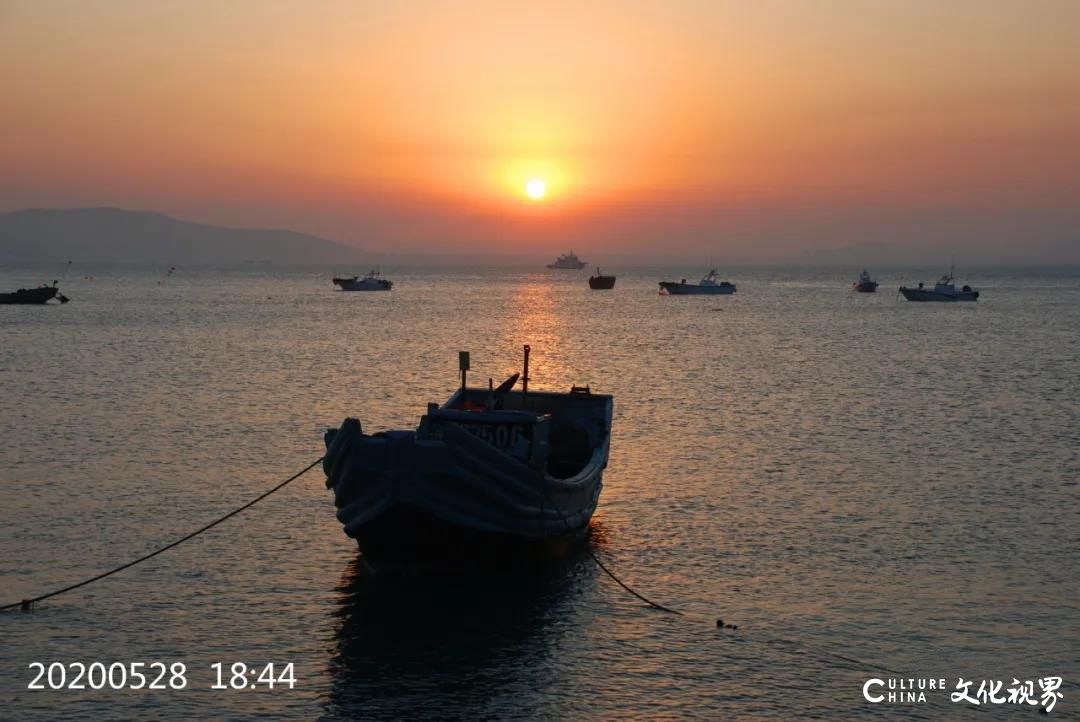 辉煌永不落幕一一田横岛“横门夕照”看最美夕阳