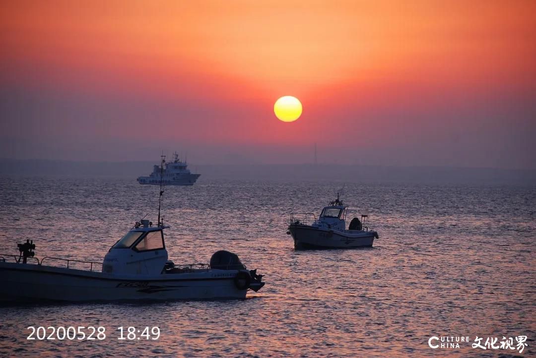 辉煌永不落幕一一田横岛“横门夕照”看最美夕阳