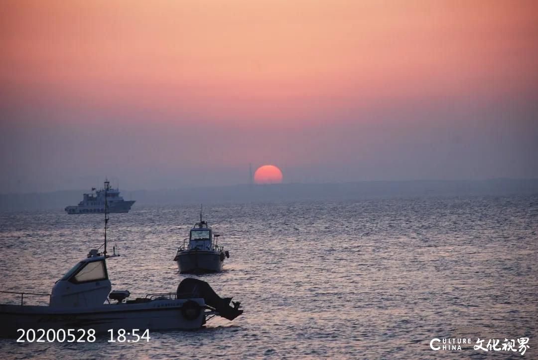 辉煌永不落幕一一田横岛“横门夕照”看最美夕阳