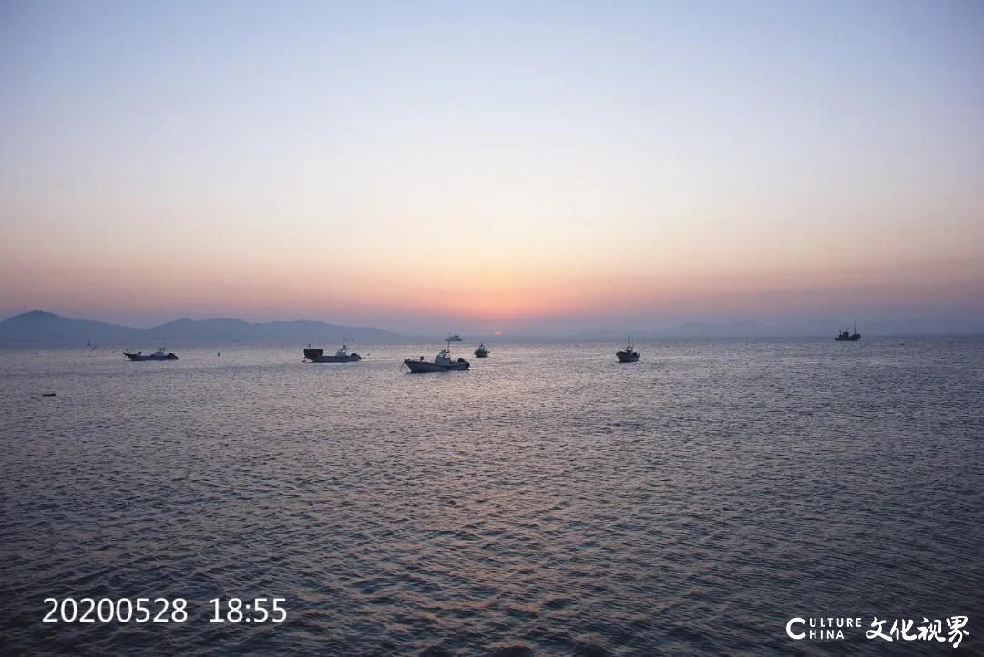 辉煌永不落幕一一田横岛“横门夕照”看最美夕阳