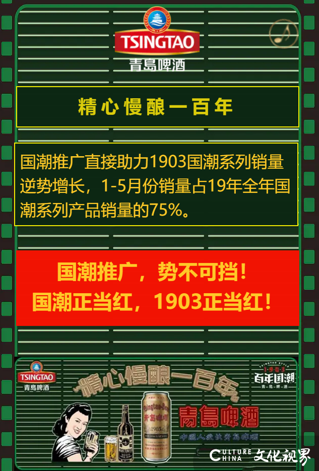 国潮正当红，1903正当红——青岛啤酒全面启动百年国潮推广