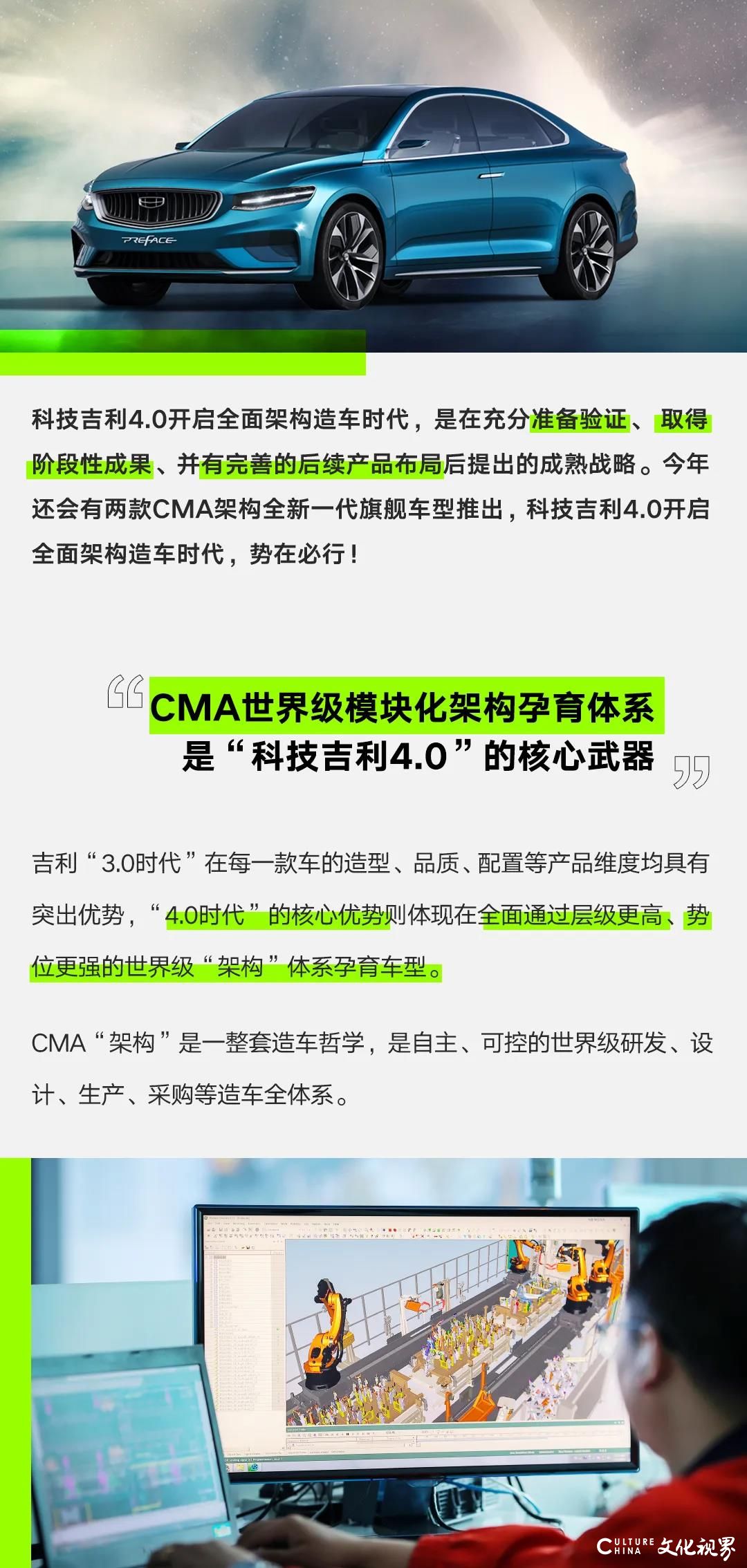 充分准备 成果显著 布局完善——“科技吉利4.0”开启吉利汽车全面架构造车时代