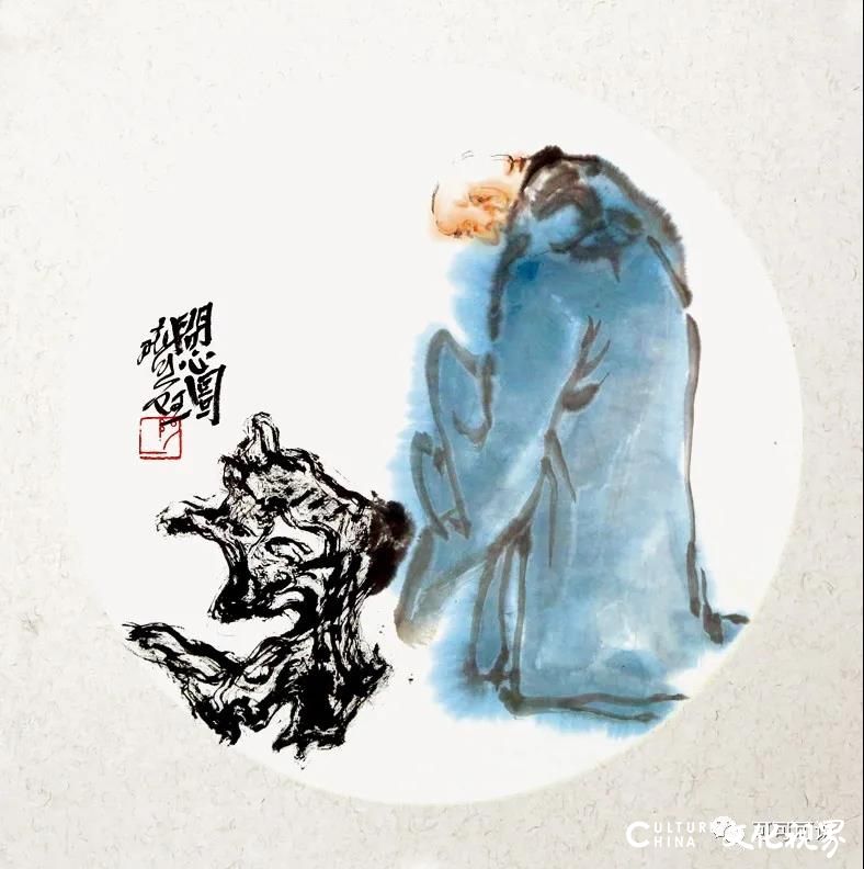 “金兰之约”著名画家韦辛夷、张宜“约绘”在山东新闻书画院