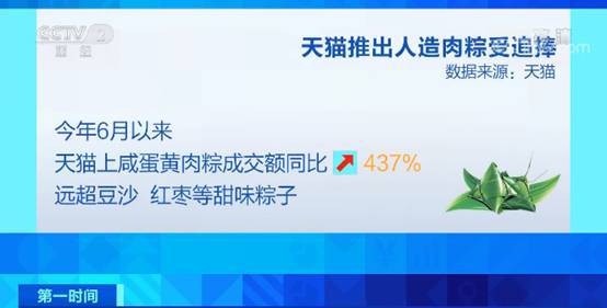 数据显示：有电商平台咸粽销量是甜粽销量3倍，今年咸粽胜出？