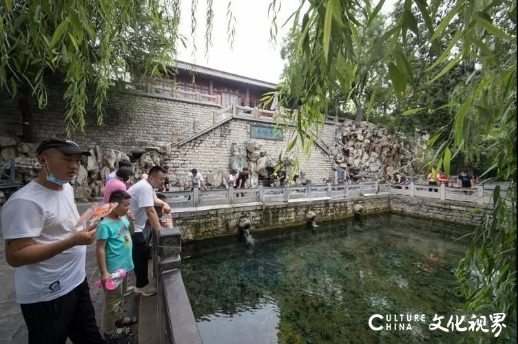 一场大雨润泉城，济南黑虎泉东侧俩虎头恢复喷水