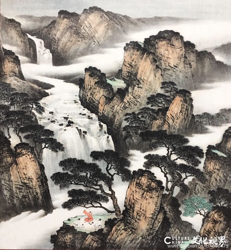著名画家马骏：尊重中华传统文化，展现山水画“真、善、美”的魅力