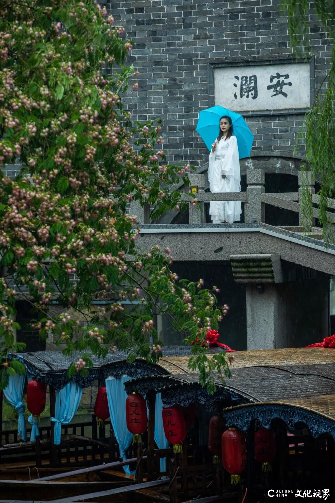 嘉华旅游|台儿庄这座烟雨朦朦的古城，好似一幅神韵流转的水墨画