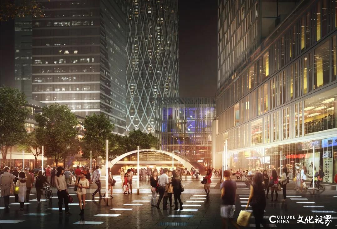 济南CBD国际金融城“坤顺路”拓宽改造开工，仁恒公园世纪交通网络将再升级