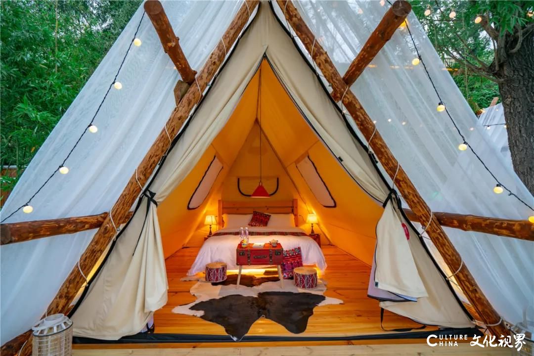 浪漫的“Glamping”（野奢露营）  给浪漫的你——济南九如山2020快乐天体帐篷全新升级