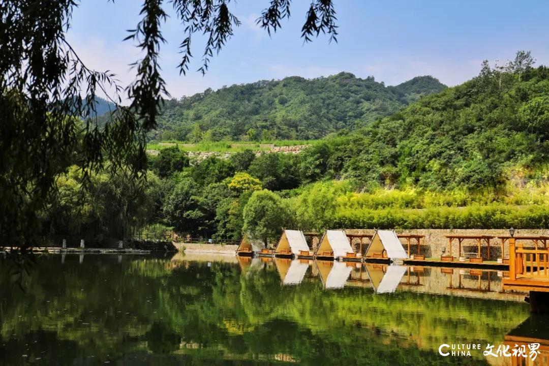 青山如洗 瀑布如练，夏秋之交的济南九如山景色美得不像话