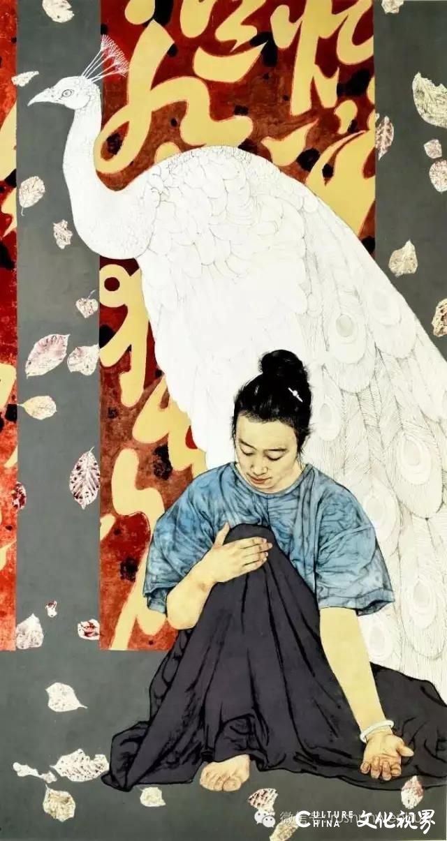 画里寻诗   美艳动人——济南大成美术馆馆长张春艳人物画欣赏