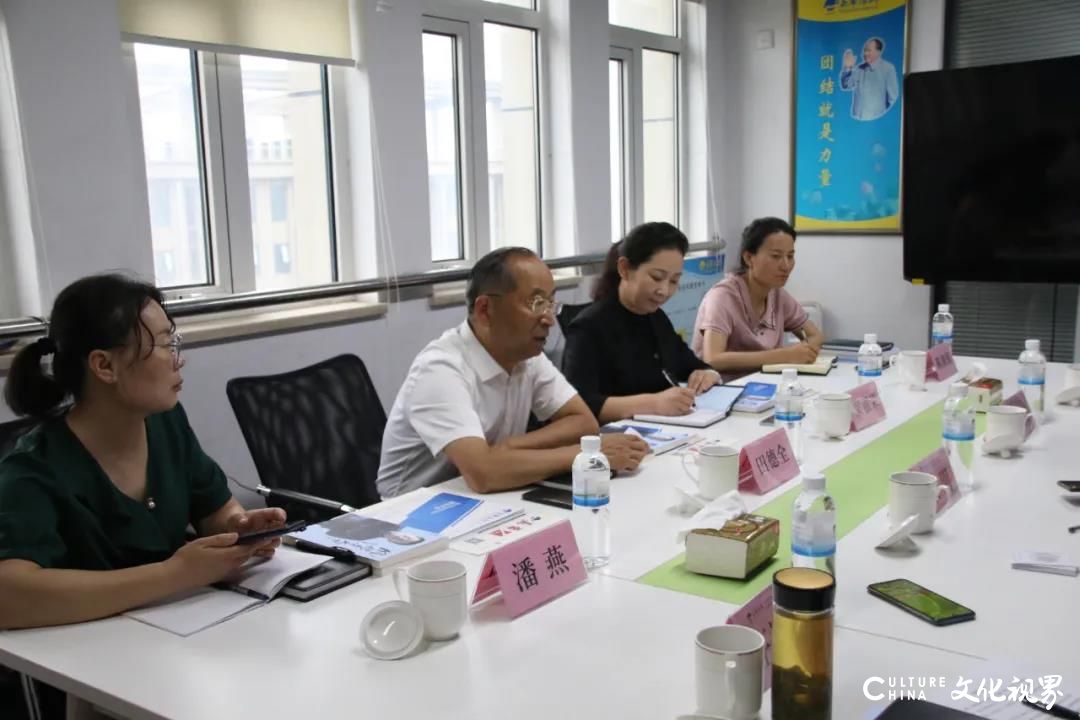 山东外国语职业技术大学田德全校长一行到嘉华旅游参观考察，为后期的校企合作计划进行调研