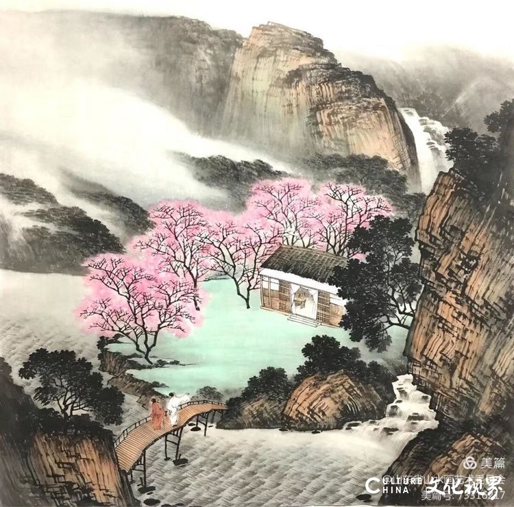 中国画就是让人静下来的艺术——著名画家马骏山水画作品欣赏