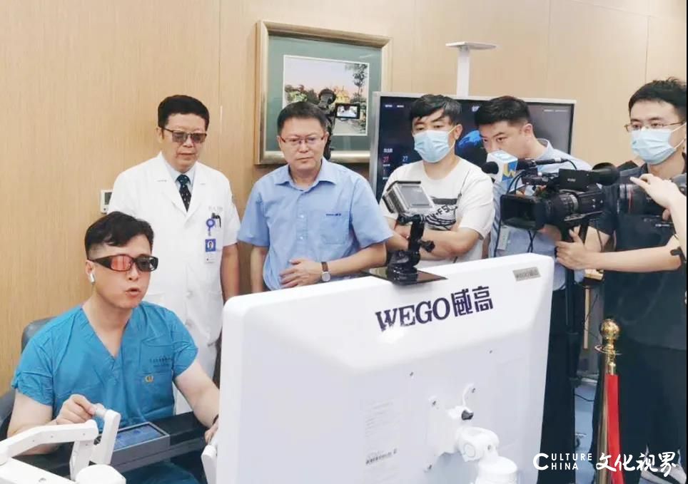 威高集团“妙手”机器人首次为患者实施泌尿外科手术，给患者带来新生的希望