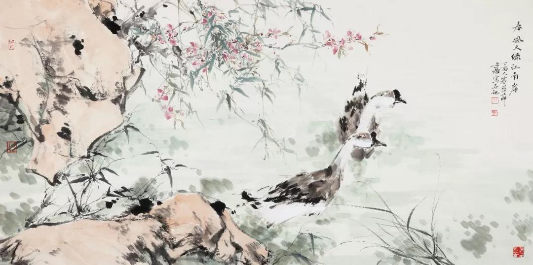 得意云深处   以画赋情诗——青年画家李阳花鸟画欣赏