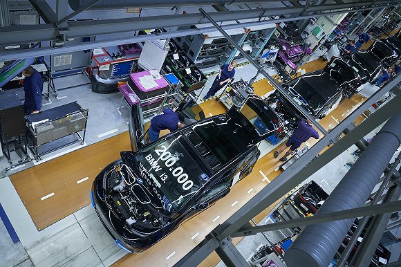第20万台车下线准备交付，宝马i3成为全球最畅销紧凑型高档电动车
