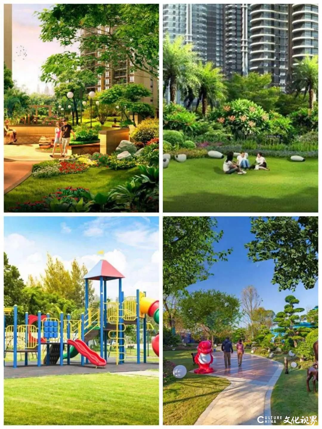 泰安市副市长赵德健一行到绿地·蔚蓝城项目调研，对项目整体规划、综合配套情况给予了好评
