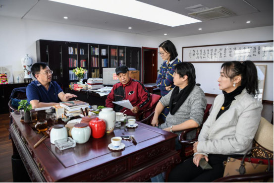 画送平安 墨写吉祥——著名画家刘书军和青年画家张翼飞走进文化视界