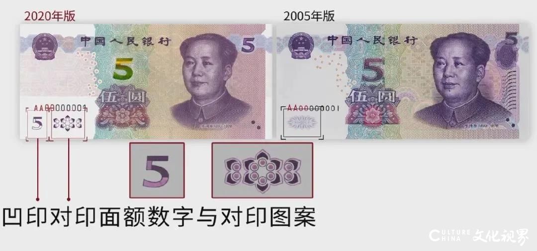 2020年版第五套人民币5元纸币即将发行，相较前版有何不同？