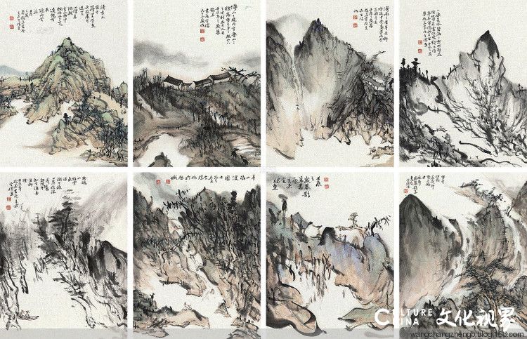 水墨丹青  彩绘河山——著名画家陈全胜山水画赏析