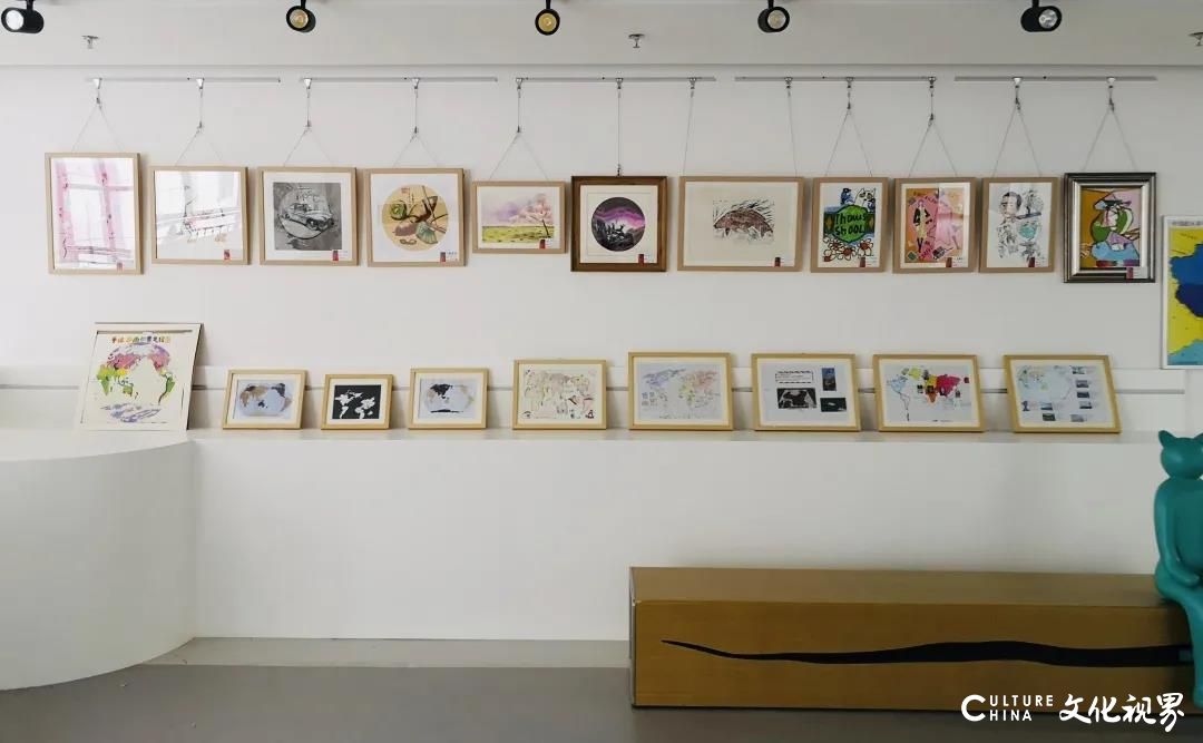 济南托马斯学校成功举办“首届校园文化艺术展”，展出种类丰富的艺术作品100余件