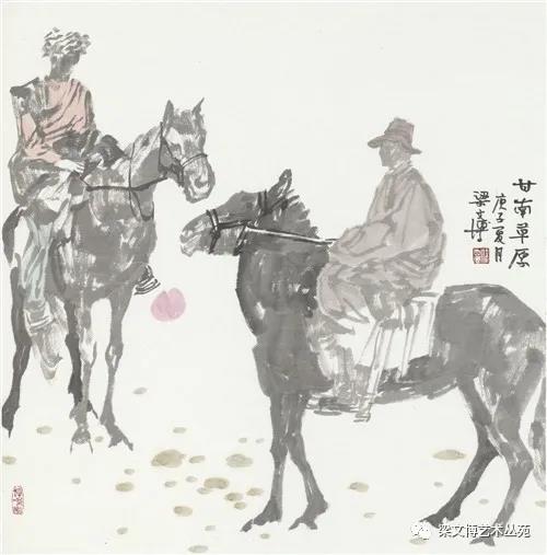 《甘南草原》《家园》《故园》等——著名画家梁文博2020年新作品鉴