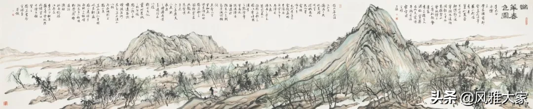 传承历史文脉，倾诉时代情感——观著名画家陈全胜山水画巨制《鹊华春色图》有感