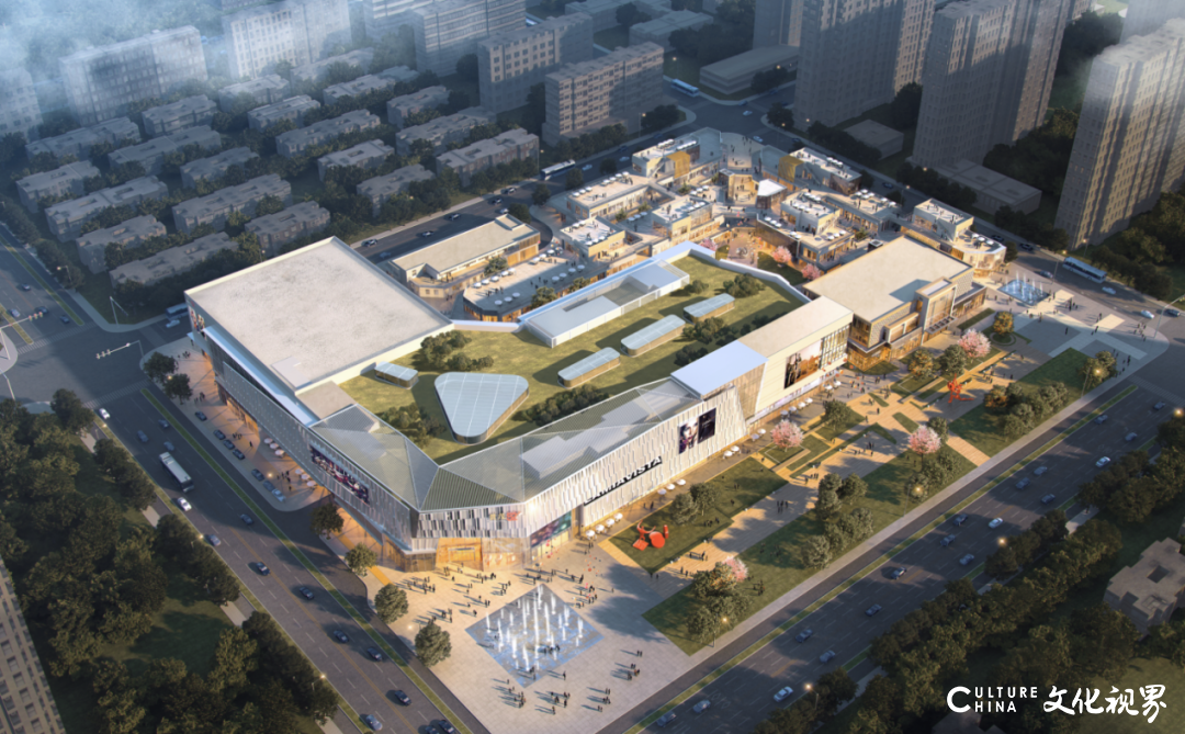 集市＋社交——济南济阳大型综合商业中心世茂52+开建，打造市民共享聚会空间