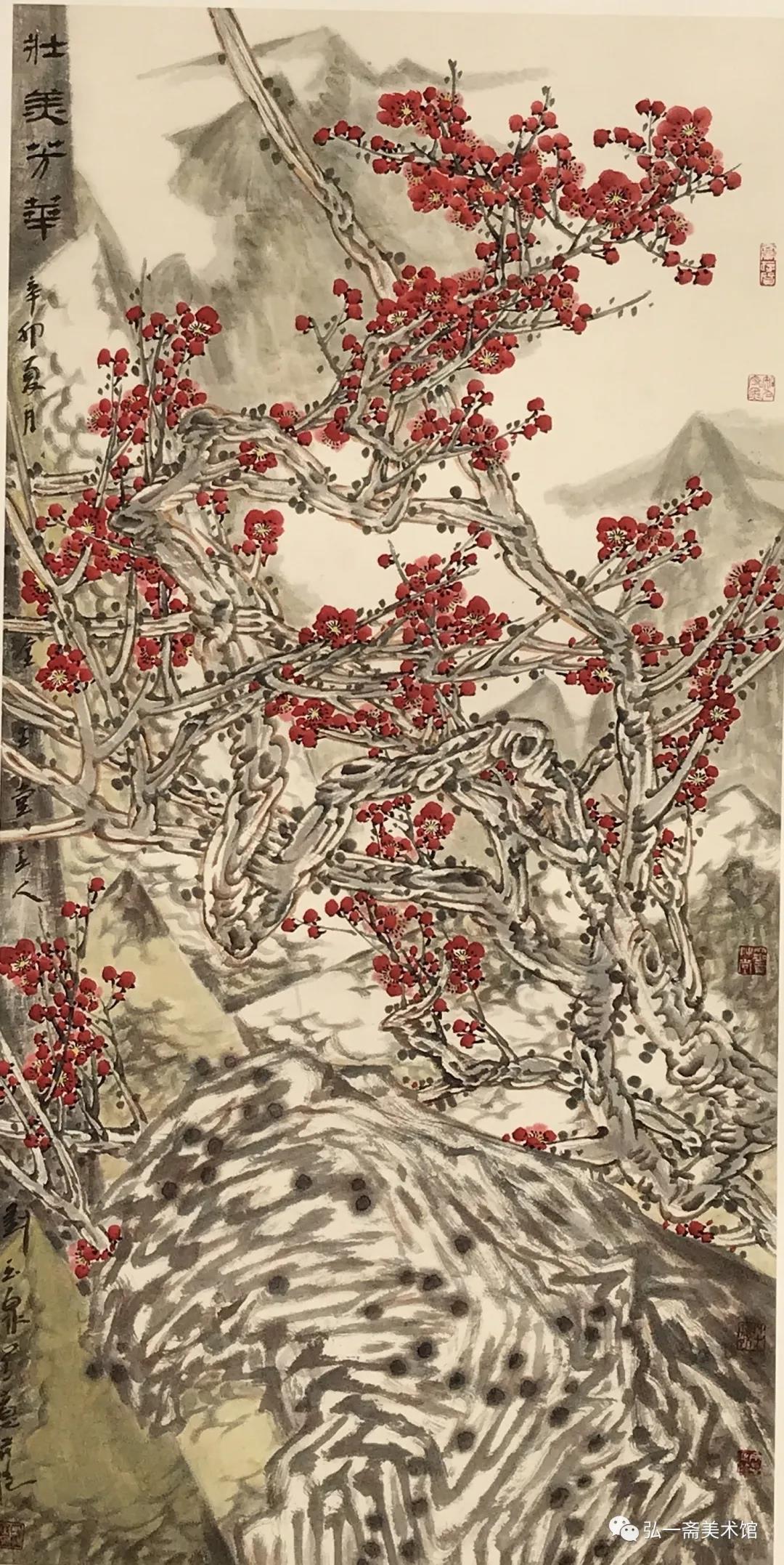 “傲骨丹华”入画卷，“墨雅梅清”展霜姿——走进著名画家刘玉泉“雪与梅”的诗情画境