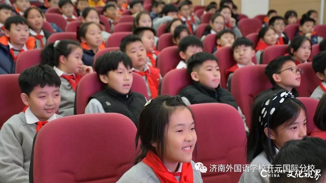 济南外国语学校开元国际分校邀请眼科专家举行讲座，指导孩子们呵护眼睛拒绝近视